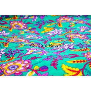 Tissu en coton 100% fait main, léger, de haute qualité, magnifique. Achetez du tissu imprimé en bloc en coton à prix de gros. - Product Image 4