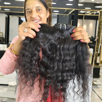 Paquets de cheveux vierges bruts bon marché extensions de cheveux humains tressés bouclés birmans 100% extensions de cheveux humains bruts vietnamiens non transformés