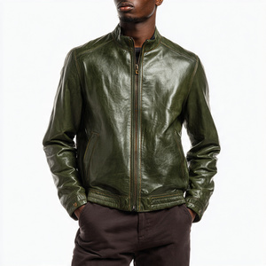 Veste en cuir de haute qualité, très élégante et stylée - Product Image 1