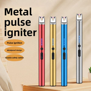 New Metal <b>Lighters</b> Scented Candle Type-C Support <b>Custom</b> LOGO Gas Stoves <b>Lighter</b> Dericsson Rechargeable for Kitchen - Product Image 1
