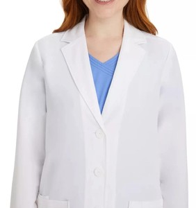 Bata de Laboratorio Protectora Resistente a Fluidos, Uniforme Médico, Ropa para Hospital y Clínica, Suministro al por Mayor, MOQ Bajo, OEM 2026 - Product Image 3