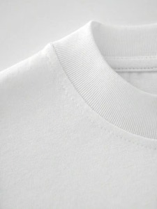 Custom Heavyweight Cartoon Printed Loose <b>White</b> T-<b>Shirt</b> <b>Men</b> <b>Short</b> <b>Sleeve</b> O-Neck Casual Knitted 100% Polyester Soft Breathable - Product Image 6