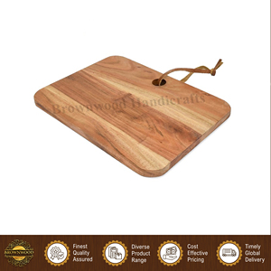 Tabla de Cortar y Picar de Madera de Acacia de Color Natural, Hecha en India, de Buena Calidad, Venta al por Mayor, Perfecta para Hoteles y Restaurantes - Product Image 5