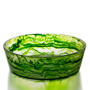 Bol en résine époxy artisanal The Craft Exim, décoratif, pour servir, organiser, offrir en cadeau, centre de table, personnalisable - Product Image 4