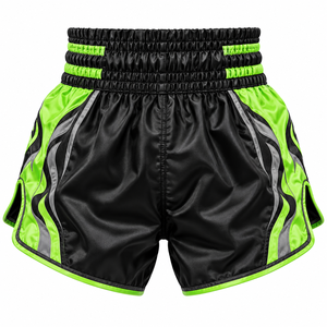Shorts de Muay Thai de nouvelle conception, coupe confortable, imprimés sur mesure, respirants, de haute qualité. - Product Image 2
