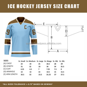 Vêtements de sport de hockey sur glace personnalisés de haute qualité, nom de l'équipe, numéro, impression par transfert thermique, 100% polyester, séchage rapide, respirant, service OEM - Product Image 6
