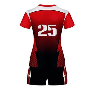 Customizable Breathable Printed <b>Volleyball</b> Uniforms with Sublimation Technology-Wholesale OEM Service - Product Image 3