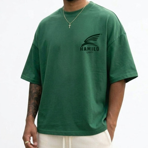 T-shirts de sport pour hommes au design tendance avec logo personnalisé en gros, 100% coton, séchage rapide, coupe classique, au meilleur prix - Product Image 1