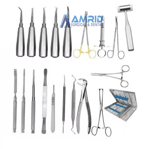 Kit de Instrumentos Quirúrgicos Dentales, Serie Premium para Curso de Cirugía Oral, Acero Inoxidable de Calidad Premium, Básico, de Amrid Surgical - Product Image 5
