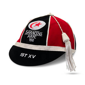 Gorra Deportiva Personalizada Honor Rugby de 7 Paneles, Material de Terciopelo, Bordado 3D, Patrón de Letras Impresas en Serigrafía, Unisex, Ajustable, Cuatro Paneles - Product Image 4