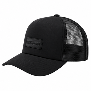 Gorra Trucker Lisa para Hombre, Malla Trasera, Cierre a Presión, Personalizable con Logotipo, Impresión y Bordado, Venta al Por Mayor - Product Image 1