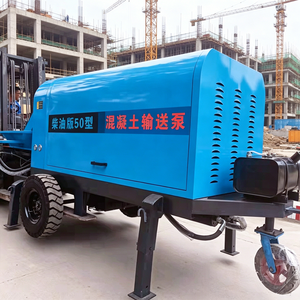 Mini pompe à béton diesel sur remorque 15m³/h haute pression pour petits projets de construction, CE, <span class=keywords><strong>prix</strong></span> usine - Product Image 6