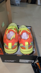 Chaussures de marche unisexes en mesh SHINE, hiver/printemps/été, jaune orange, semelle extérieure en caoutchouc, semelle intermédiaire en EVA, légères et respirantes - Product Image 2