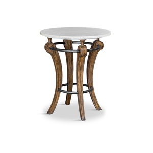 Stylish Metal <b>Side</b> <b>Table</b> With <b>Marble</b> <b>Top</b> Contemporary Living Room Furniture Premium Center <b>Table</b> Elegant Finish - Product Image 1