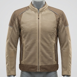 Men’s Cordura Motorcycle <b>Jacket</b> – Breathable Perforated Riding <b>Jacket</b>, Durable Protective <b>Biker</b> Gear-FACTORY RATE HIKE IMPEX - Product Image 1