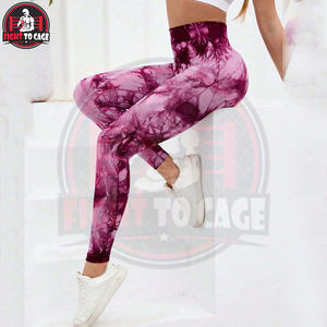 Leggings Deportivos de Mármol con Tie-Dye, Totalmente Personalizados, Nueva Llegada, Sin Costuras, Resistentes a Sentadillas, Ropa de Gimnasio, Levanta Glúteos, Ropa Deportiva para Mujer - Product Image 4
