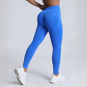 Leggings Deportivos de Cintura Alta para Mujer, Sin Costuras, Estilo DF, para Yoga, Fitness, Running, Gimnasio y Entrenamiento - Product Image 2
