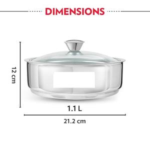 Casserole en métal contemporaine pour la restauration collective moderne, conçue pour le service de plats chauds et un accès rapide aux repas en gros - Product Image 5