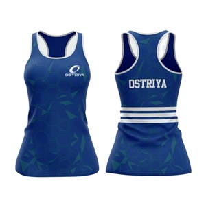 Ostriya Intl - Camisetas sin Mangas Personalizadas con Logotipo para Mujer, Estilo Informal, Verano, Ecológicas, de Secado Rápido, Tejidas con Patrón Sólido - Product Image 1