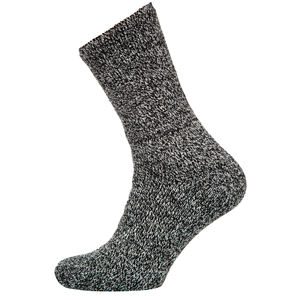 Vente en gros de chaussettes personnalisées en coton tricoté uni pour hommes, avec logo personnalisé, design tendance - Product Image 3