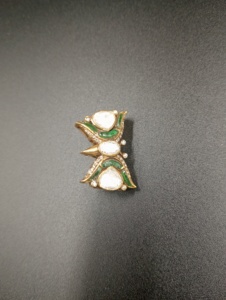Amaira Jewels Vintage Peacock <b>Brooch</b> Green Enamel Crystal Rhinestones 18K Gold Tone Unisex Everyday Wear Luxury Fine Jewelry 925 - Product Image 5