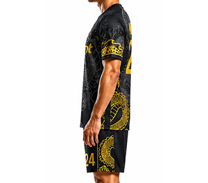 เสื้อฟุตบอลคุณภาพพรีเมียม ระบายอากาศได้ดี แห้งเร็ว สกรีนลายดิจิตอล สำหรับผู้ใหญ่ ทั้งชายและหญิง รับสั่งทำตามแบบ พร้อมสกรีนชื่อทีมและแบรนด์ - Product Image 3