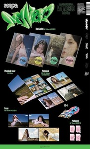 อัลบั้มมินิชุดที่ 3 ของเอสปา My World รุ่น Intro ฉบับสุ่ม แผ่นซีดีเคป๊อปภาษาเกาหลี - Product Image 2