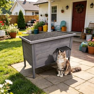 Villa Moderna di Lusso Rettangolare per Animali di Grossa Taglia, Cuccia Isolata con Tetto in Acciaio per Uso Interno - Product Image 5