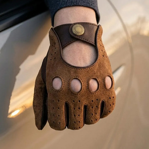 Gants de Conduite en Cuir Unisexe d'Été Coupe-Vent à Doigts Entiers, Fabrication Professionnelle sur Mesure, Fournisseur en Gros, Service OEM Personnalisé - Product Image 5