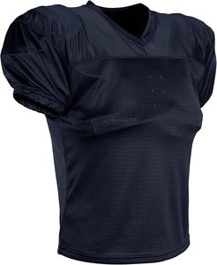 Derniers modèles de maillots de football américain personnalisés, uniformes en tissu 100% polyester, fermeture élastique à sangle réglable courte à l'avant - Product Image 4
