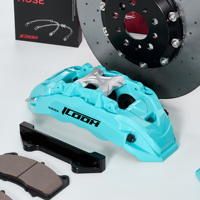 طقم فرامل كربون سيراميك عالي الأداء ICOOH IC6 مقاس R19-R21 380/390/395/400/410 مم لسيارات BMW F07