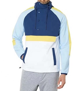 Chaqueta cortavientos deportiva transpirable para hombre, impermeable, de secado rápido, con cremallera, ligera, personalizada, para senderismo. - Product Image 1
