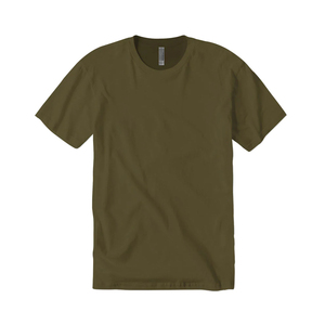 Camisetas de Manga Corta con Cuello Redondo Personalizadas de Alta Calidad, 100% Algodón, Color Sólido, Corte Casual, Servicio OEM/ODM - Product Image 1