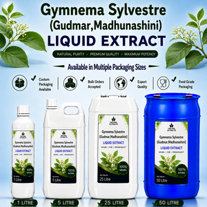 Gymnema Sylvestre Liquid Extract Natural <b>Herbal</b> <b>Supplement</b> Food Grade Bulk Packaging - Product Image 1