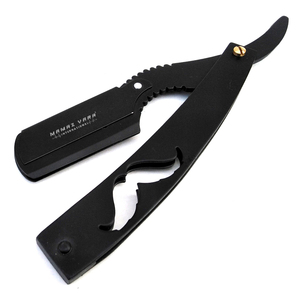 Navaja de Afeitar Profesional para Barbería, Navaja de Afeitar de Acero Inoxidable de Primera Calidad, Navaja Clásica para Cortar Barba y Bigote, Calidad de Salón - Product Image 5