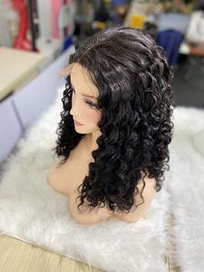 Pelucas de encaje HD con cierre de cabello humano crudo más populares, cabello rizado de encaje transparente, estilo favorito para todas las mujeres - Product Image 2