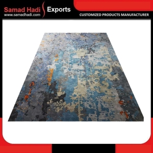 Latest Design Luxury Modern <b>Tufted</b> Carpet Direct Supplier Custom Handcrafted Embroidered Artisans High Pile Area <b>Rug</b> Wholesale - Product Image 2
