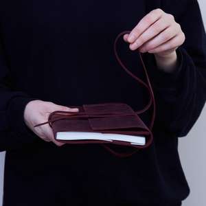 Professional Executive <b>Leather</b> Portfolio <b>A4</b> Meeting <b>Folder</b> <b>Leather</b> Cover Wholesale Business Stationery LBC-0045 - Product Image 3