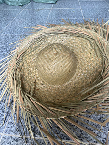 Mexican Manufacturers Customized Logo Bamboo <b>Straw</b> <b>Hat</b> for <b>Women</b> Summer Beach Sun Protection Party Wedding Outdoor Sports Use - Product Image 5