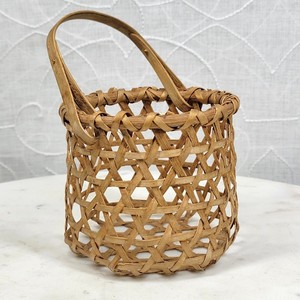 Hand weaving bamboo <b>basket</b> <b>for</b> wine fruit <b>flower</b> producer cost natural fiber storage <b>baskets</b> - Product Image 2