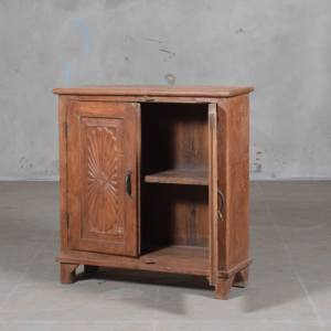 La Mejor Colección de Gabinetes de Madera Tallados con Motivos Solares, Arte Antiguo del Himalaya - Product Image 2