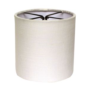 Set di 6 lampadari a tamburo paralumi con doppia fiamma Clip a sospensione neve-eleganti luci - Product Image 1