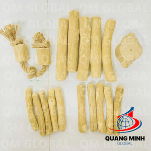 Bâton à mâcher pour chien en bois de café, naturel, sûr, durable, grande taille, jouet pour animaux de compagnie à usage quotidien pour les mâcheurs agressifs, nettoyage des dents - Product Image 4