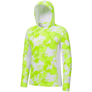 Sudadera con Capucha para Pesca, Unisex, Manga Larga, UPF 50, Transpirable, Secado Rápido, Tallas Grandes, para Senderismo y Actividades al Aire Libre - Product Image 5