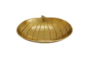 Plateau décoratif et vase de table en aluminium argenté de luxe, motif animalier hippocampe, pour la décoration de la maison - Product Image 6