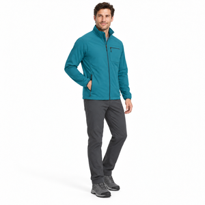 Chaqueta Softshell Ligera para Hombre, de Secado Rápido, Transpirable, Cortavientos, para Correr y Ciclismo al Aire Libre, Diseño Personalizado - Product Image 3