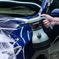 Lavado de autos sin contacto con el pulverizador de espuma eléctrico sin esfuerzo, equipo de detallado de autos, kit de cuidado automotriz