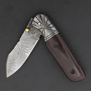 Cuchillos plegables de alta resistencia para trabajo de campo con hoja gruesa y diseño de bloqueo seguro para uso multiusos. - Product Image 3