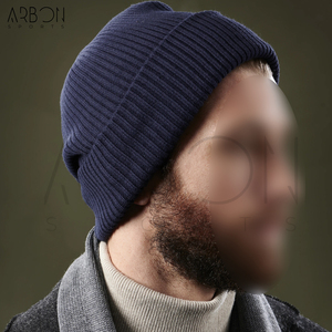 Bon fournisseur avec impression de logo personnalisé, bonnets unisexes décontractés, confortables, légers, de haute qualité, extensibles, côtelés, solides, nouveaux modèles. - Product Image 5