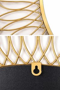 Handmade Gold Sunburst <b>Wall</b> <b>Mirror</b> Decorative <b>Round</b> Metal Frame <b>Mirror</b> for Home Decor gold finish <b>mirror</b> stylish <b>wall</b> decor - Product Image 4